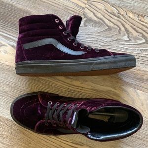 Vans Velvet Hightop Sneaker